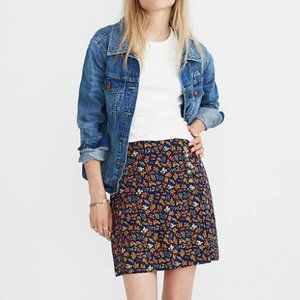 Madewell Floral Skirt NWT